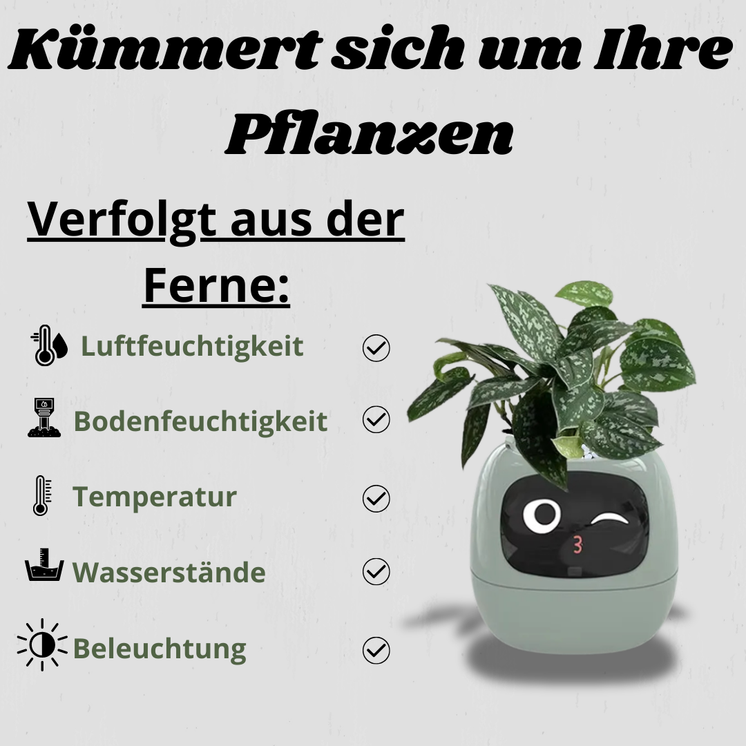 Nue Vase™ Intelligenter KI-Pflanztopf