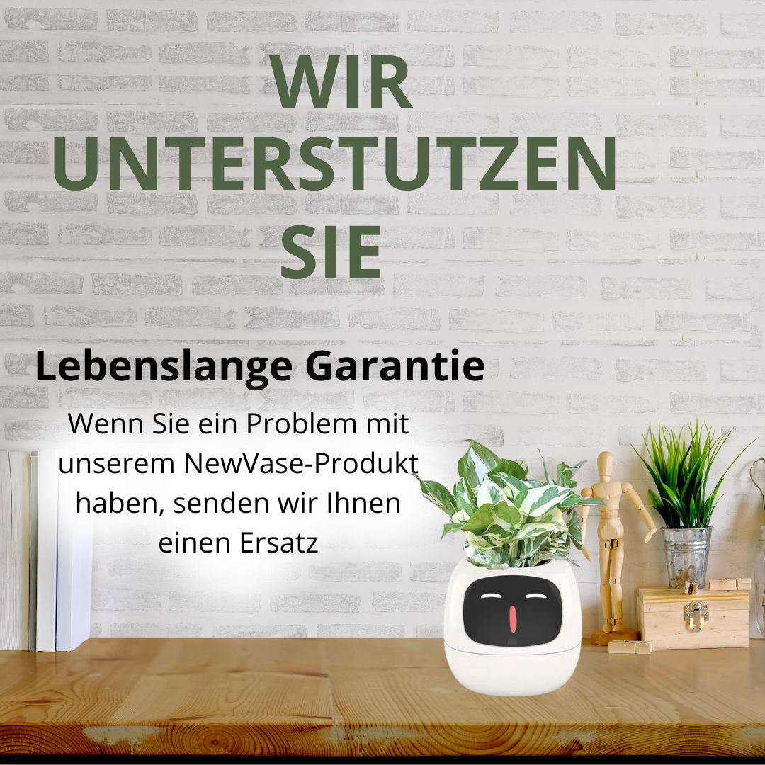 Nue Vase™ Intelligenter KI-Pflanztopf